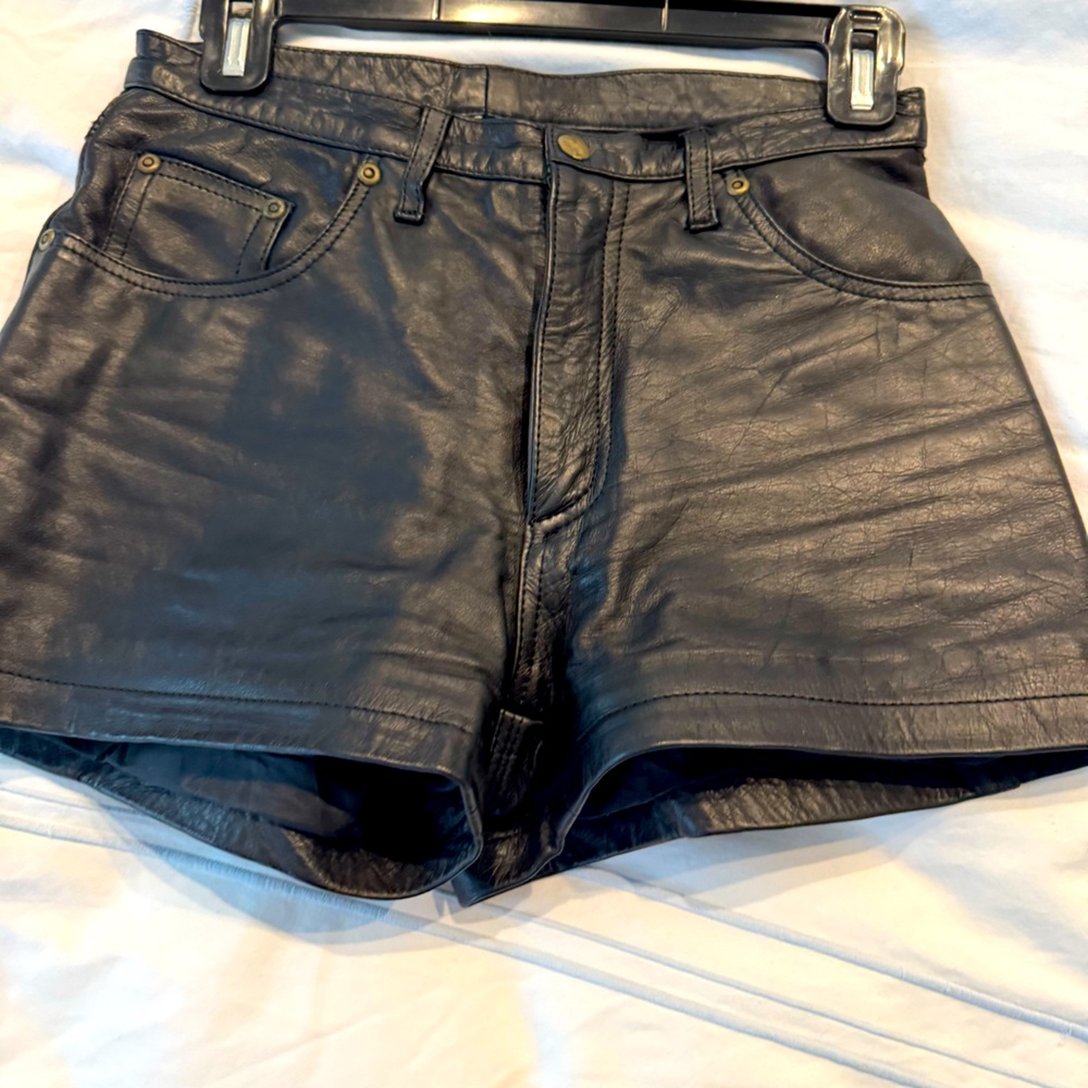 Jamin Leather Shorts